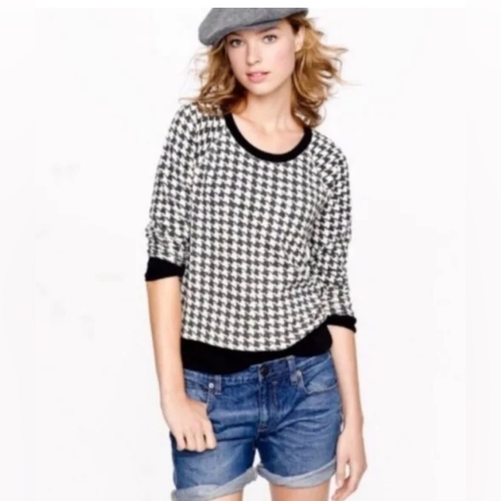 J.Crew Houndstooth Sweater